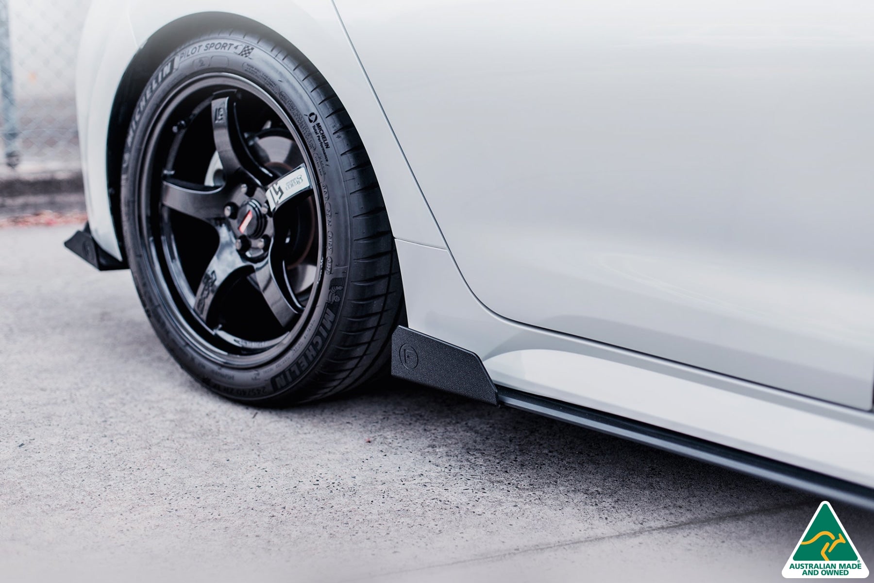 Flow Designs Corolla MZEA12R/ZWE211R 2018-2022 Side Skirt Splitter Winglets (Pair) - iilumolab