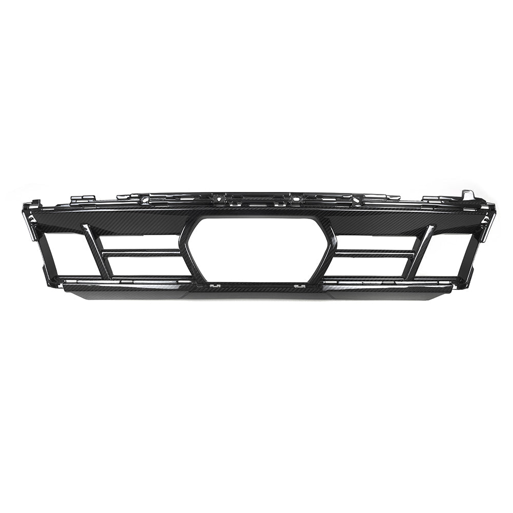 Sooqoo Pre Pregged Dry Carbon Fiber Front Center Trim for BMW X5 G05 LCI