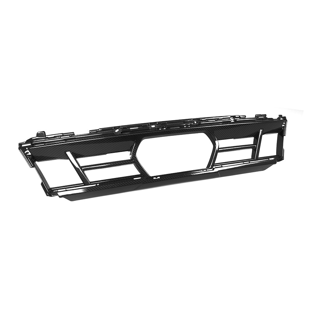 Sooqoo Pre Pregged Dry Carbon Fiber Front Center Trim for BMW X5 G05 LCI