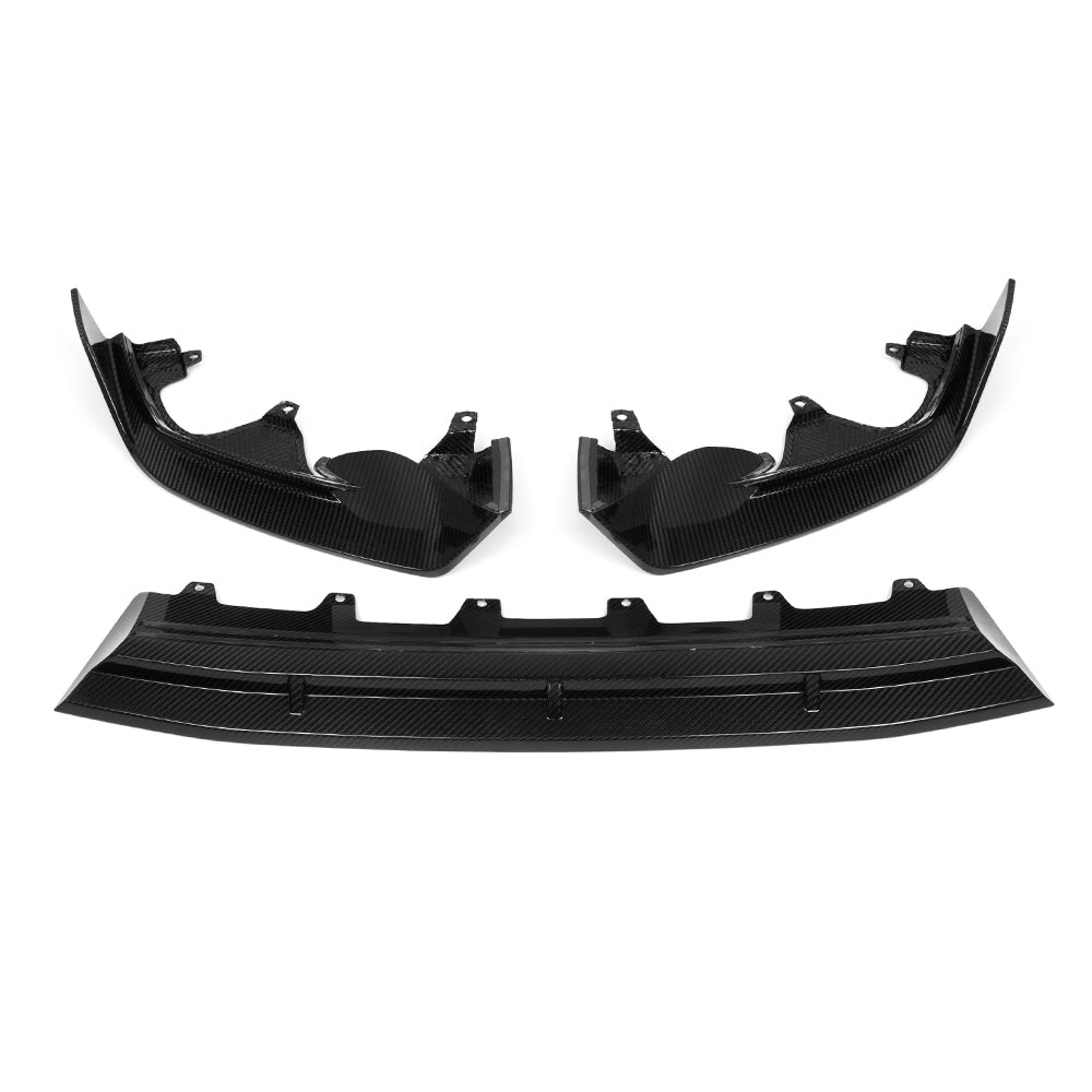 Sooqoo Pre Pregged Dry Carbon Fiber Front Lip Type A for BMW X3 G01 LCI / X4 G02 LCI 2022+