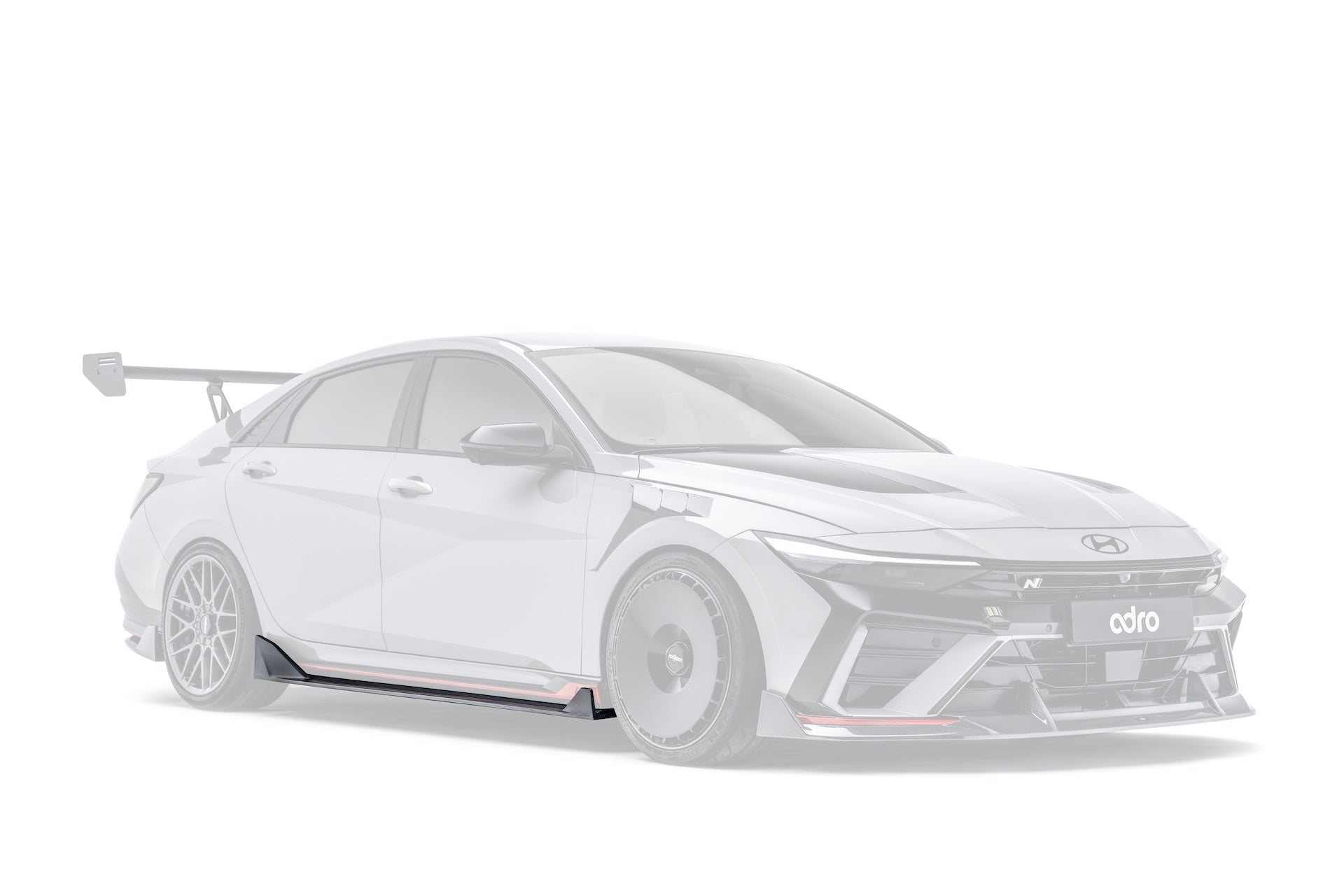 Final Edition Carbon Fiber Side Skirt for Hyundai i30N Sedan / Elantra N Facelift 2024+