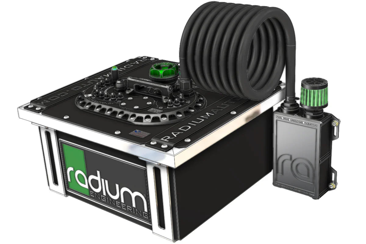 Radium Engineering Compact Fuel Vent Charcoal Canister – Universal