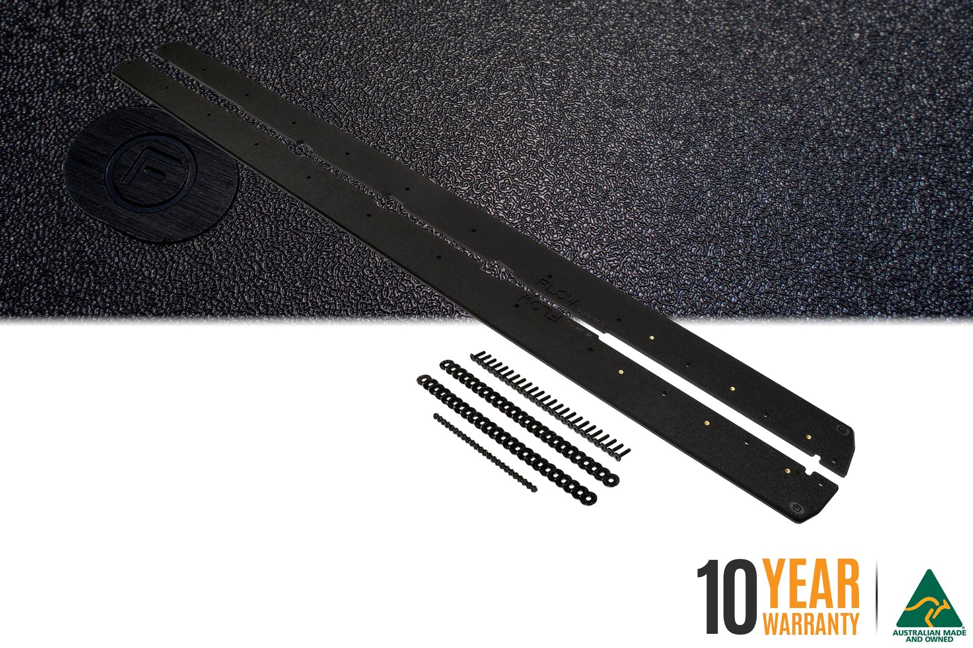 Flow Designs EX-DISPLAY - VB WRX Side Skirt Splitters (TEXTURED: Pair) - iilumolab