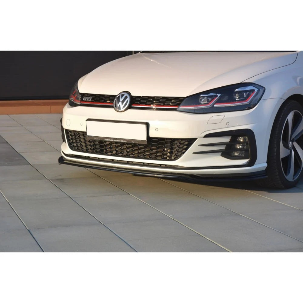 Maxton Designs Front Splitter VW Golf Mk7.5 GTI Ver2 (Facelift) Front Lip