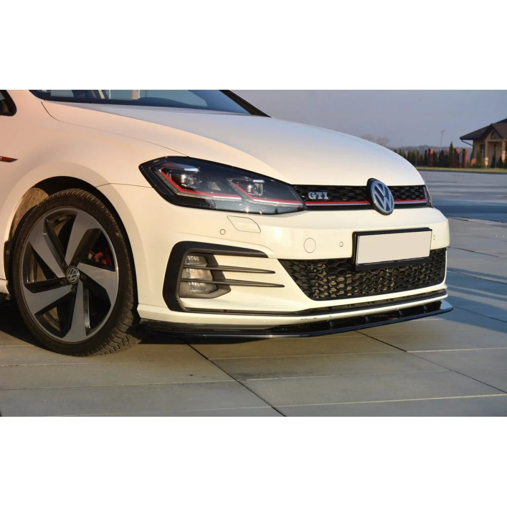 Maxton Designs Front Splitter VW Golf Mk7.5 GTI Ver1 (Facelift) Front Lip