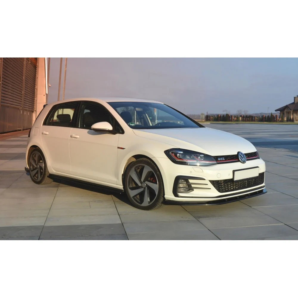 Maxton Designs Front Splitter VW Golf Mk7.5 GTI Ver1 (Facelift) Front Lip