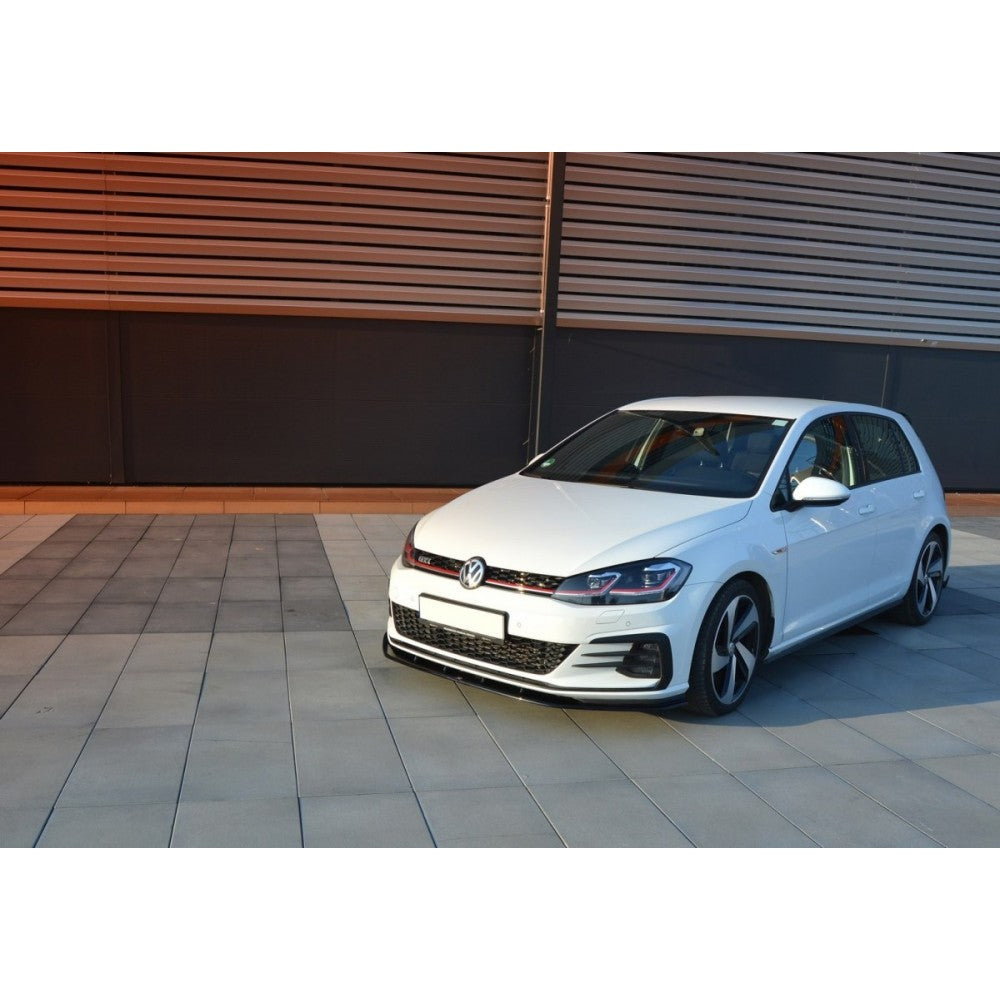 Maxton Design Front Splitter VW Golf Mk7.5 GTI Ver1 (Facelift) Front Lip
