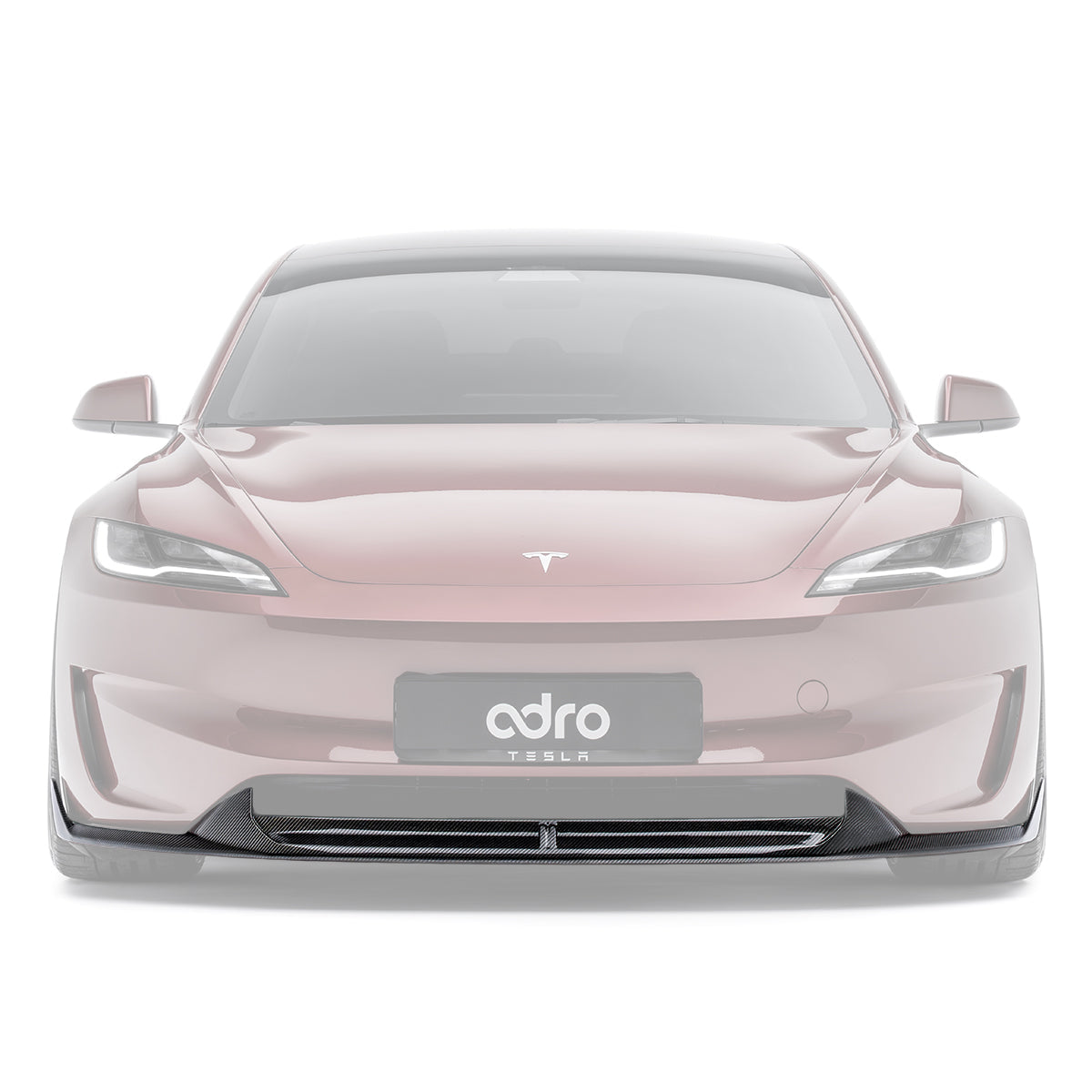 Carbon Fiber Front Lip for Tesla Model 3 Highland Performance 2024+