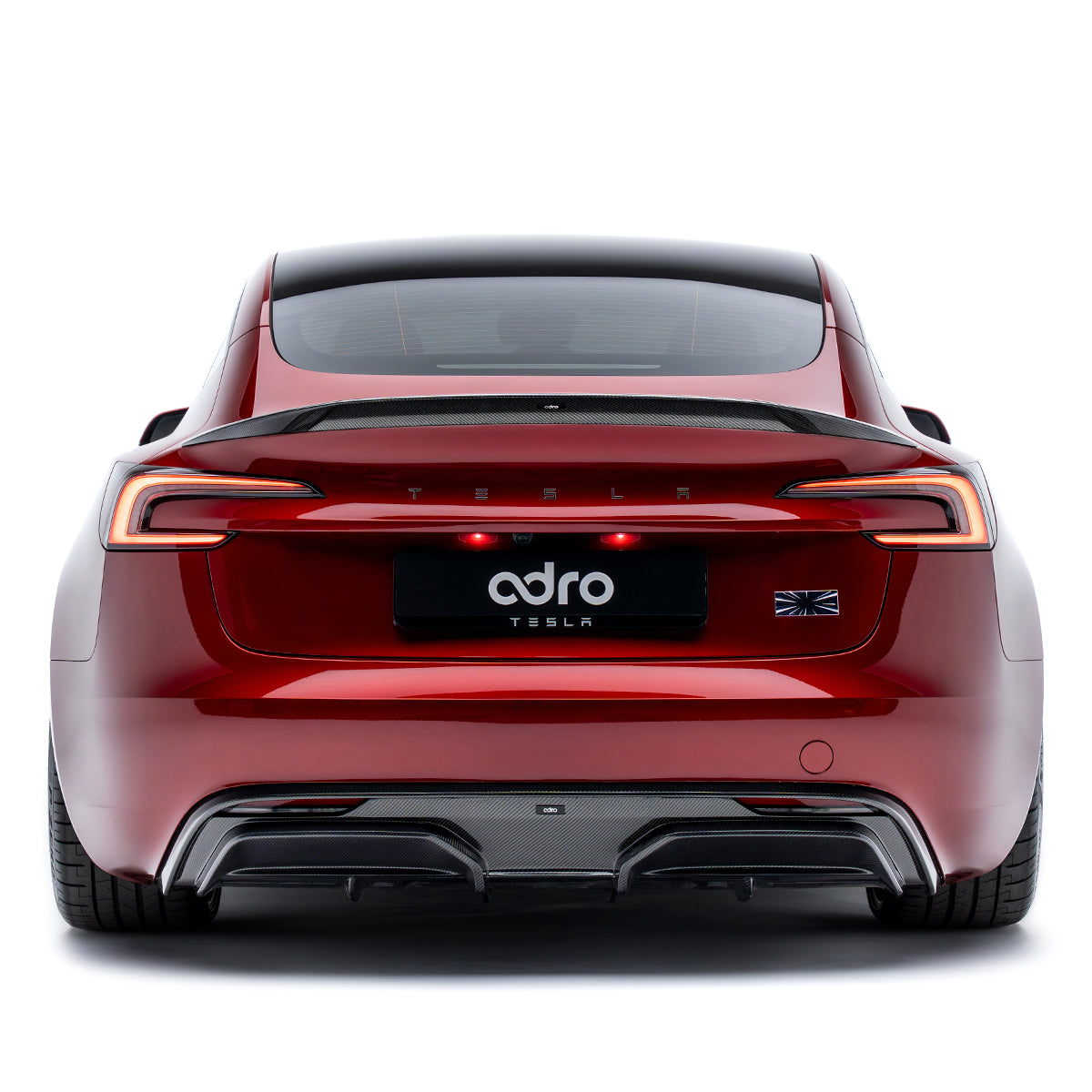 Carbon Fiber Rear Diffuser for Tesla Model 3 Highland Performance 2024+