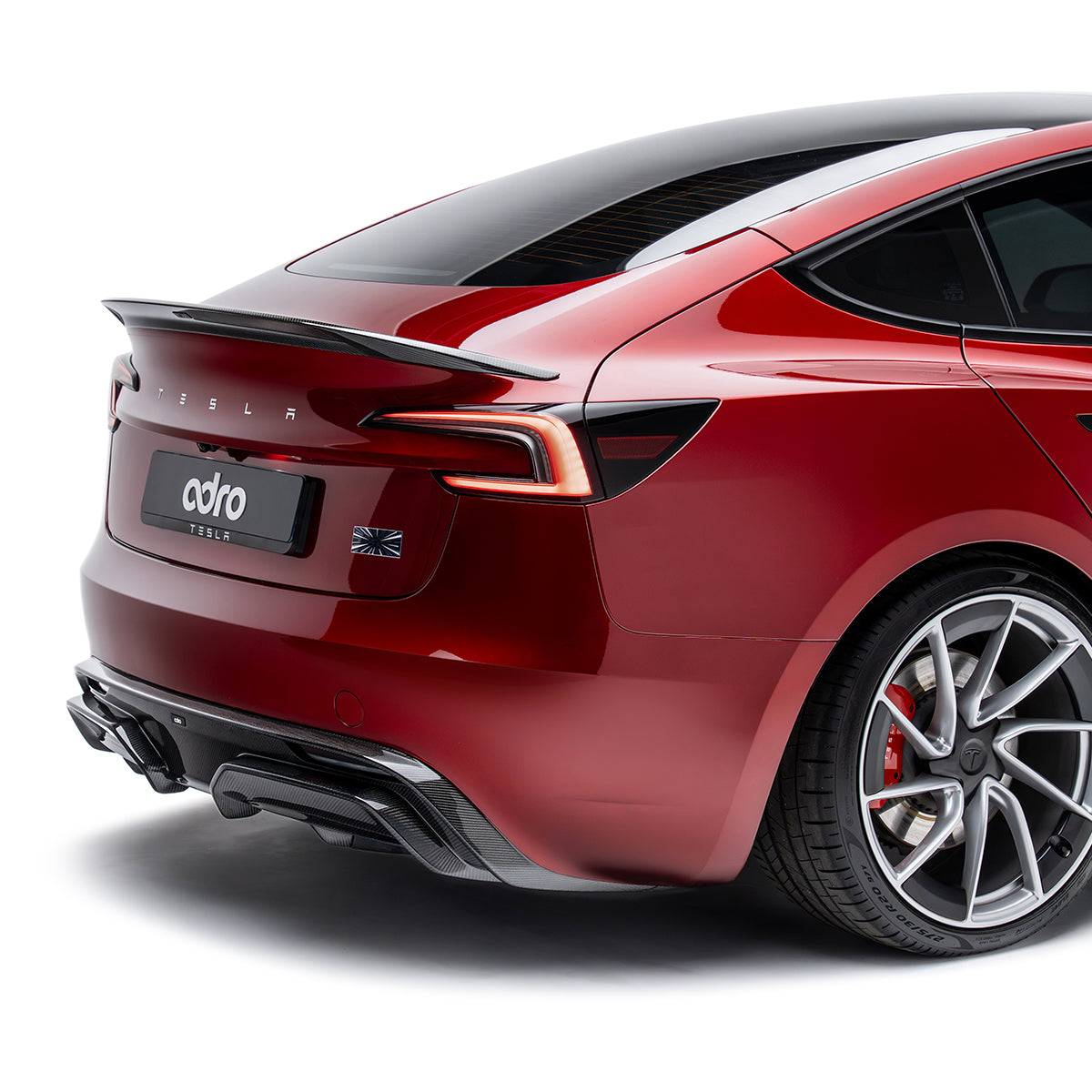 Carbon Fiber Rear Diffuser for Tesla Model 3 Highland Performance 2024+