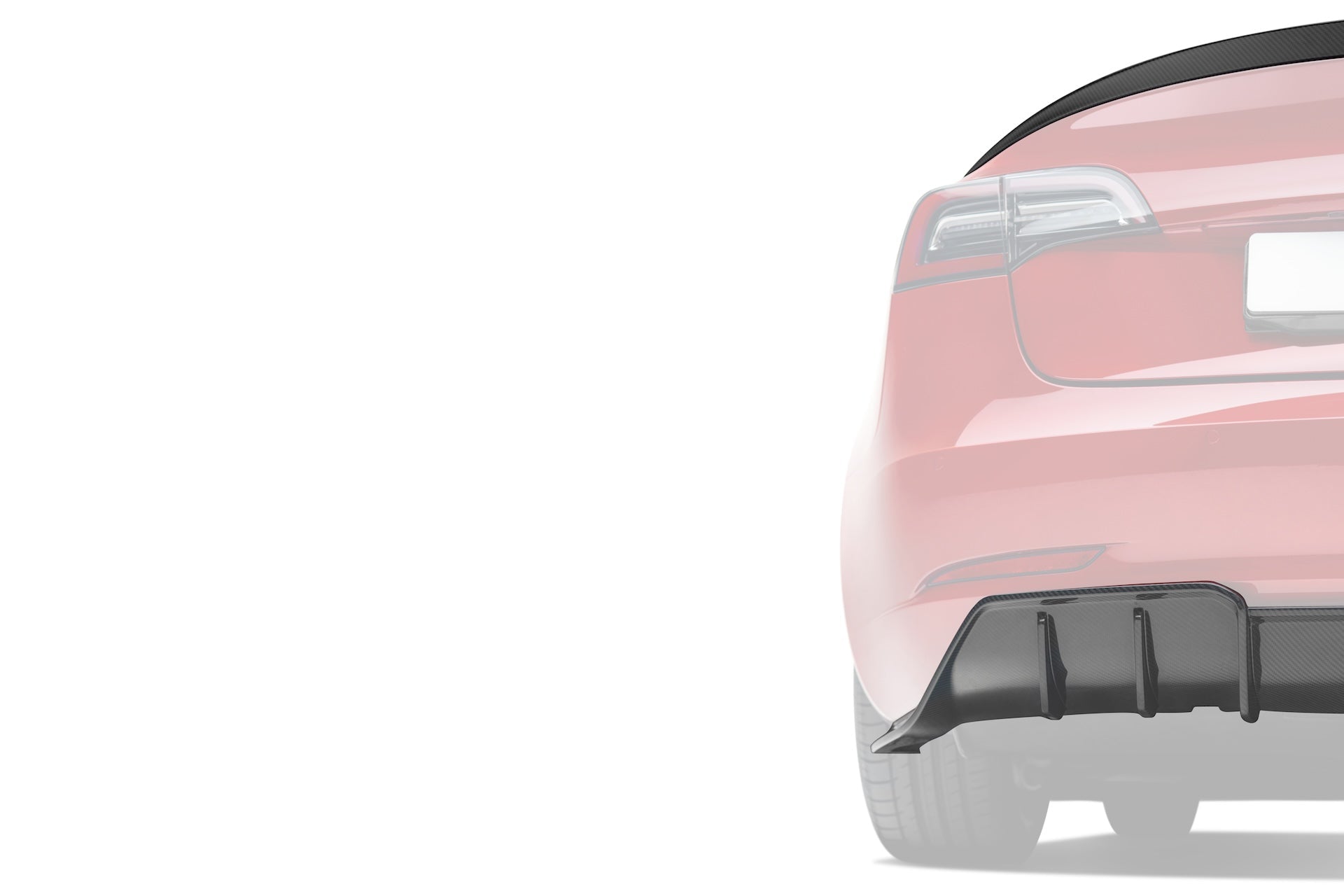Tesla Model 3 Carbon Fiber Full Body Kit V1 2019-2023