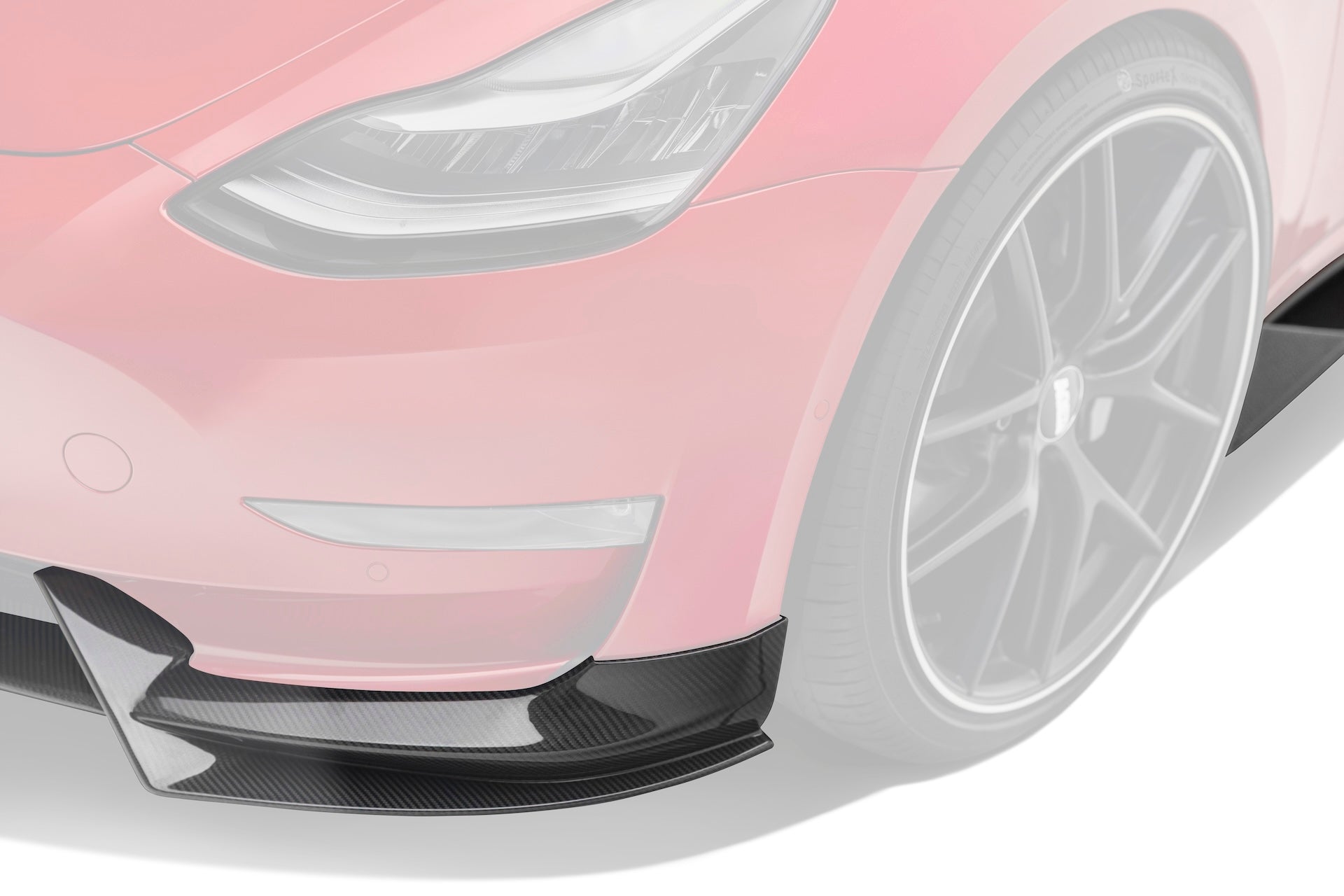 Tesla Model 3 Carbon Fiber Full Body Kit V1 2019-2023