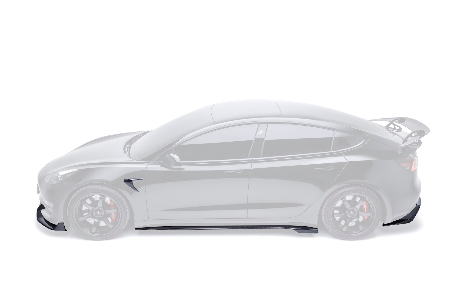 Tesla Model 3 Carbon Fiber V2 Full Kit 2019-2023