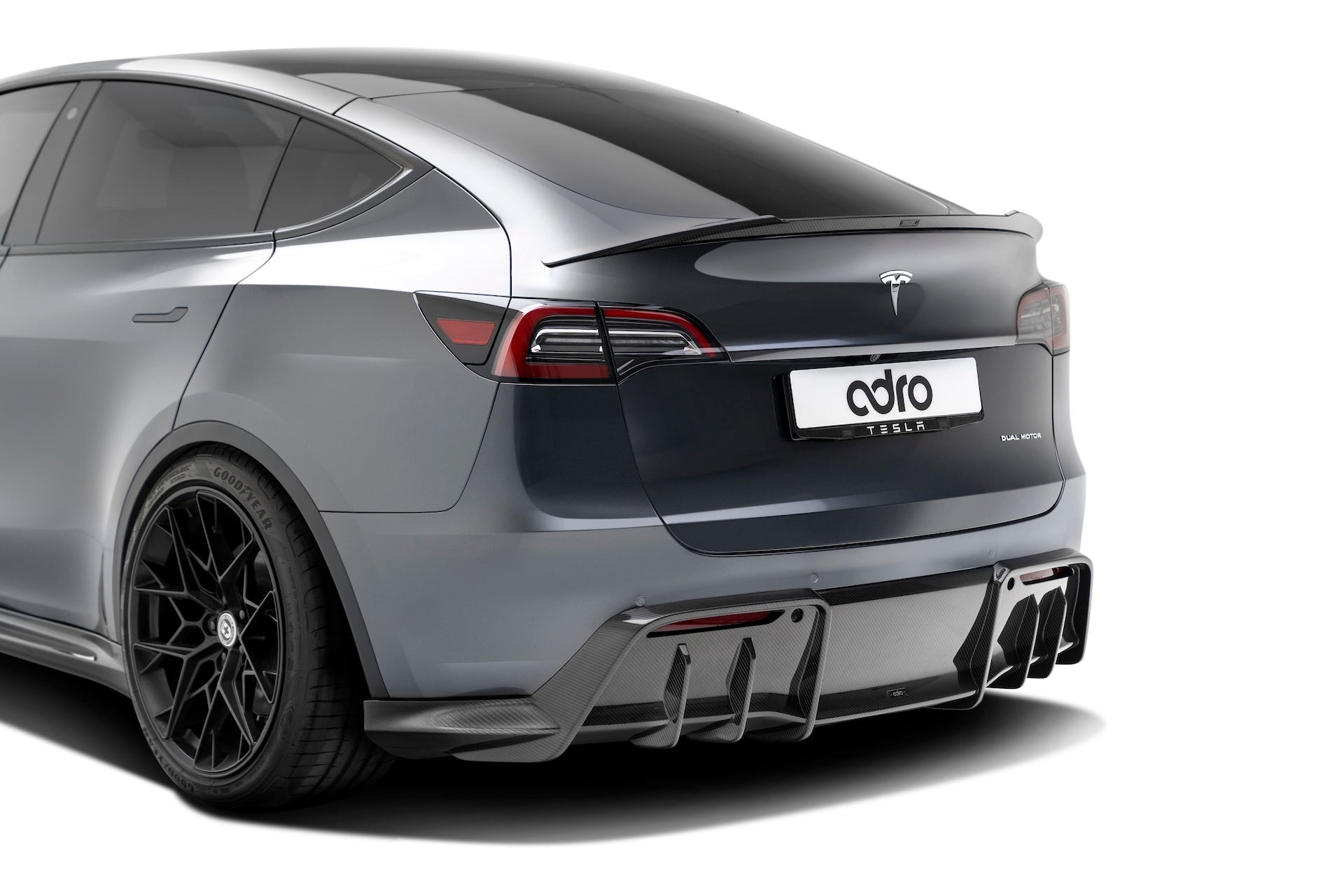 Tesla Model Y V1 Dry Carbon Fiber Spoiler 2022-2024