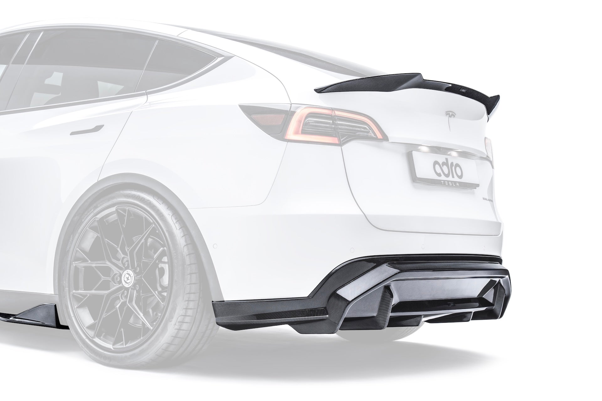 Tesla Model Y V2 Dry Carbon Fiber Full Body Kit 2022-2024