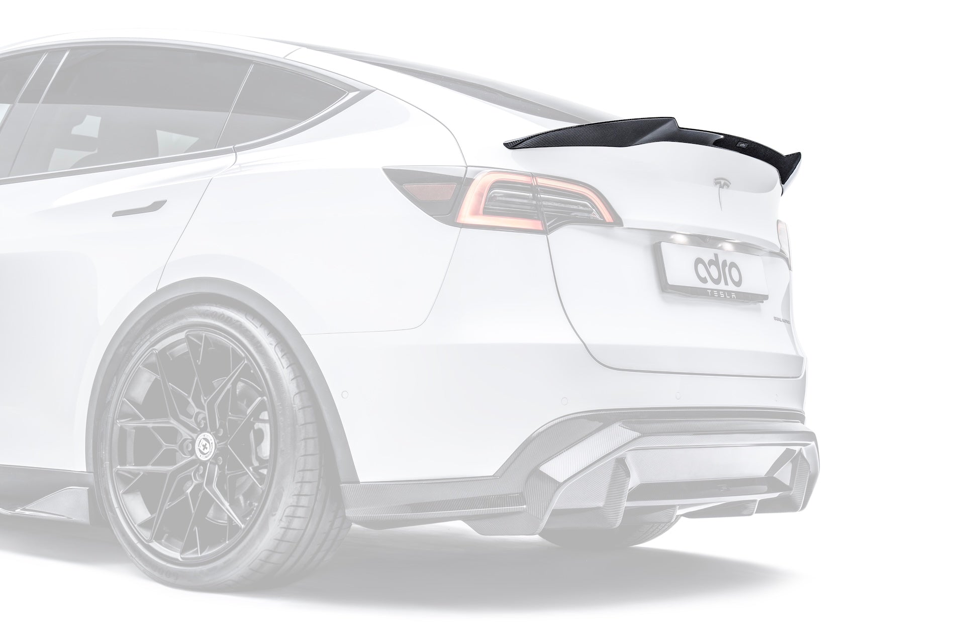 Tesla Model Y V2 Carbon Fiber Spoiler 2022-2024