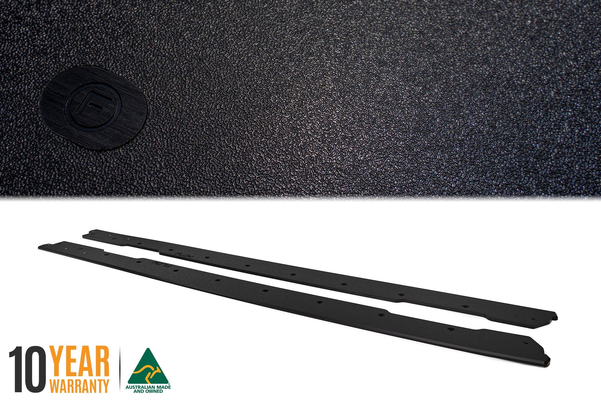 Flow Designs RETURNED STOCK - Corolla GR Side Skirt Splitters (TEXTURED: Pair)