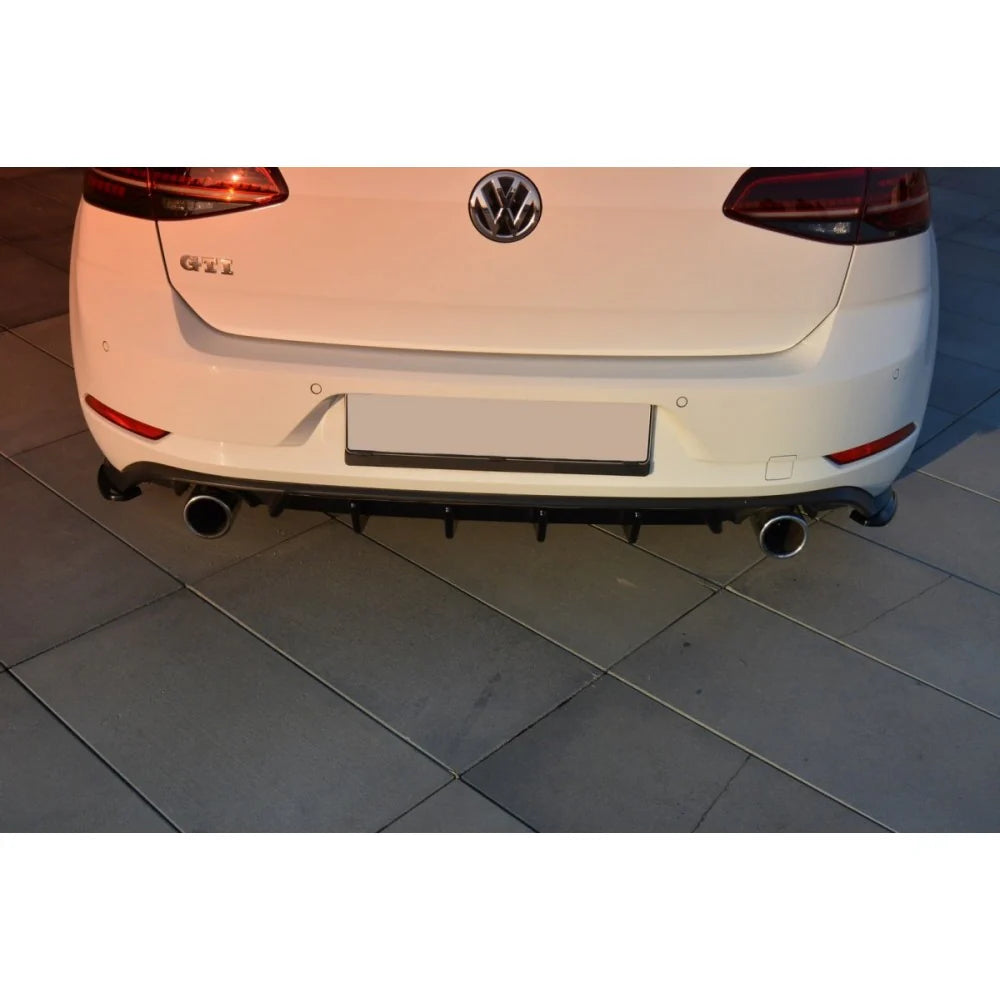 Maxton Designs Rear Diffuser V2 Valance VW Golf Mk7.5 GTI (Facelift)