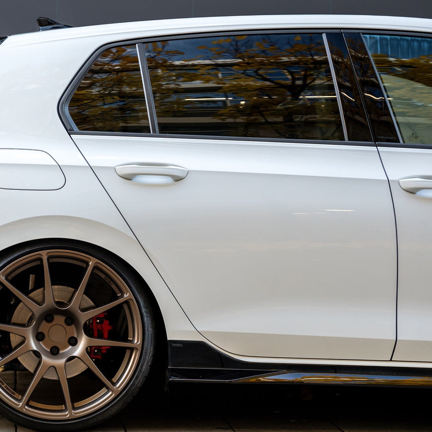 Zaero Designs EVO-1 Side Splitters for Volkswagen Golf MK8 MK8.5 TSI, GTI & R 2021+ - iilumolab