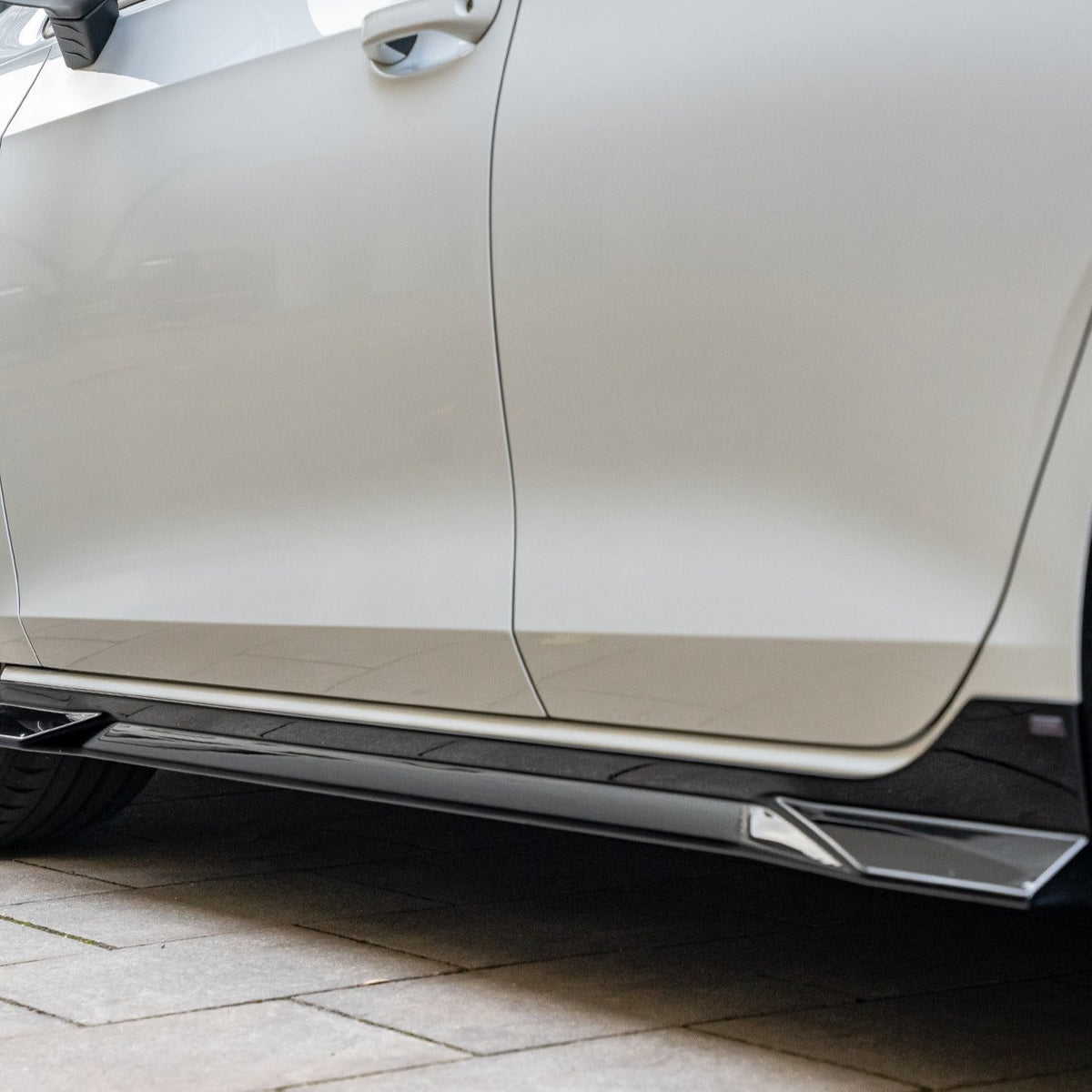 EVO-1 Side Splitters for Volkswagen Golf TSI, GTI & R MK8 / MK8.5 2021+