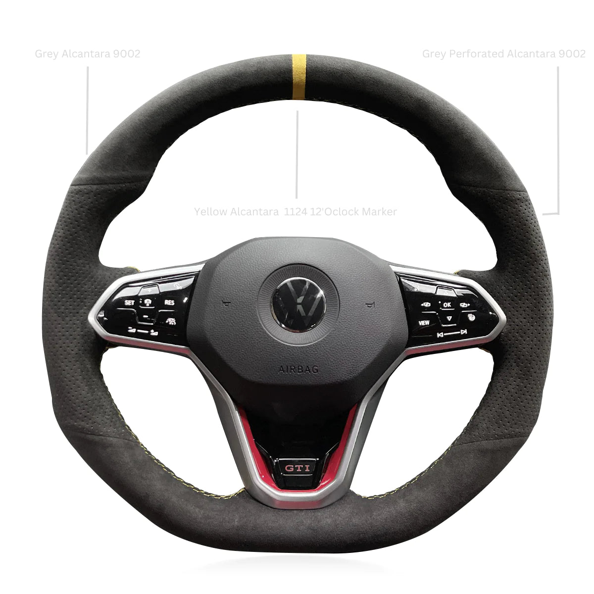 Steering Wheel Wrap - Genuine Leather