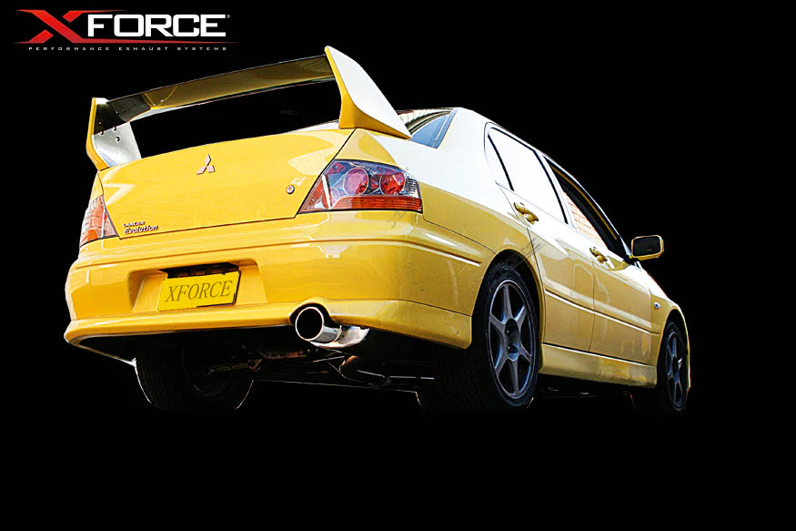 Xforce Mitsubishi Evolution Varex Valved Cat Back Exhaust - iilumolab