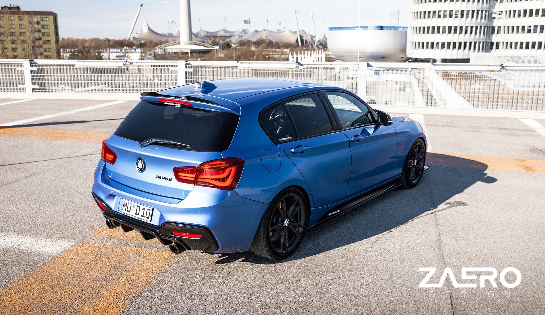 Zaero Designs EVO-1 Side Splitter for BMW 1 Series F20 2012-2019 / 2 Series F22 2014-2021 - iilumolab