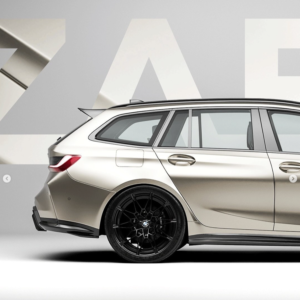 Zaero Designs EVO-S Rear Spoiler Lip for BMW 3 Series G21 / M3 G81 2019+ - iilumolab