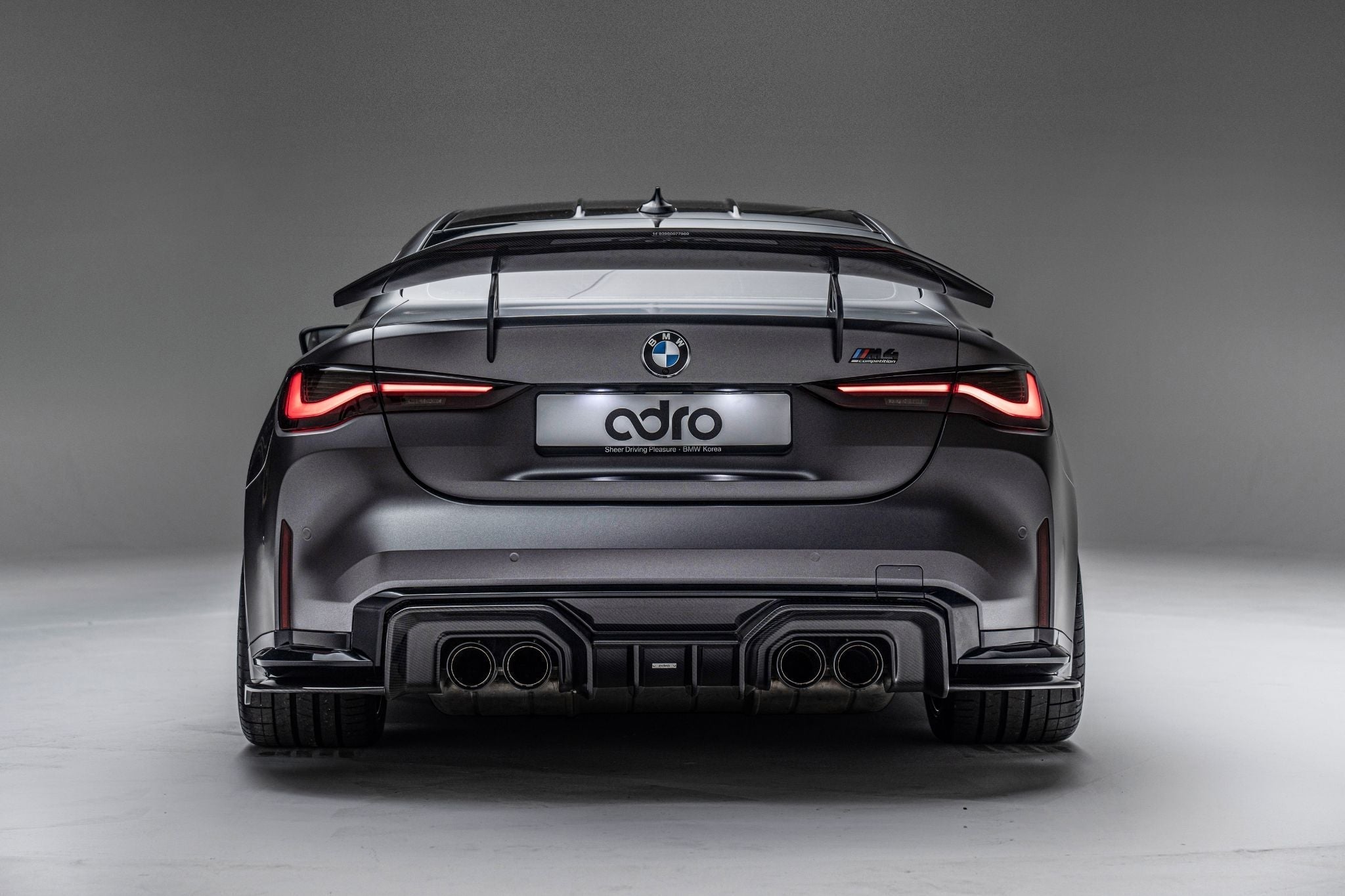 BMW G82 M4 AT-S Dry Carbon Fiber Swan Neck Wing 2020+