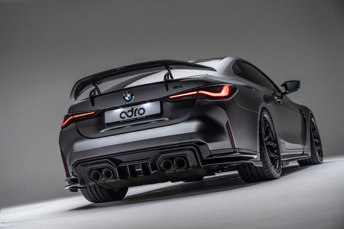 BMW G82 M4 AT-S Dry Carbon Fiber Swan Neck Wing 2020+