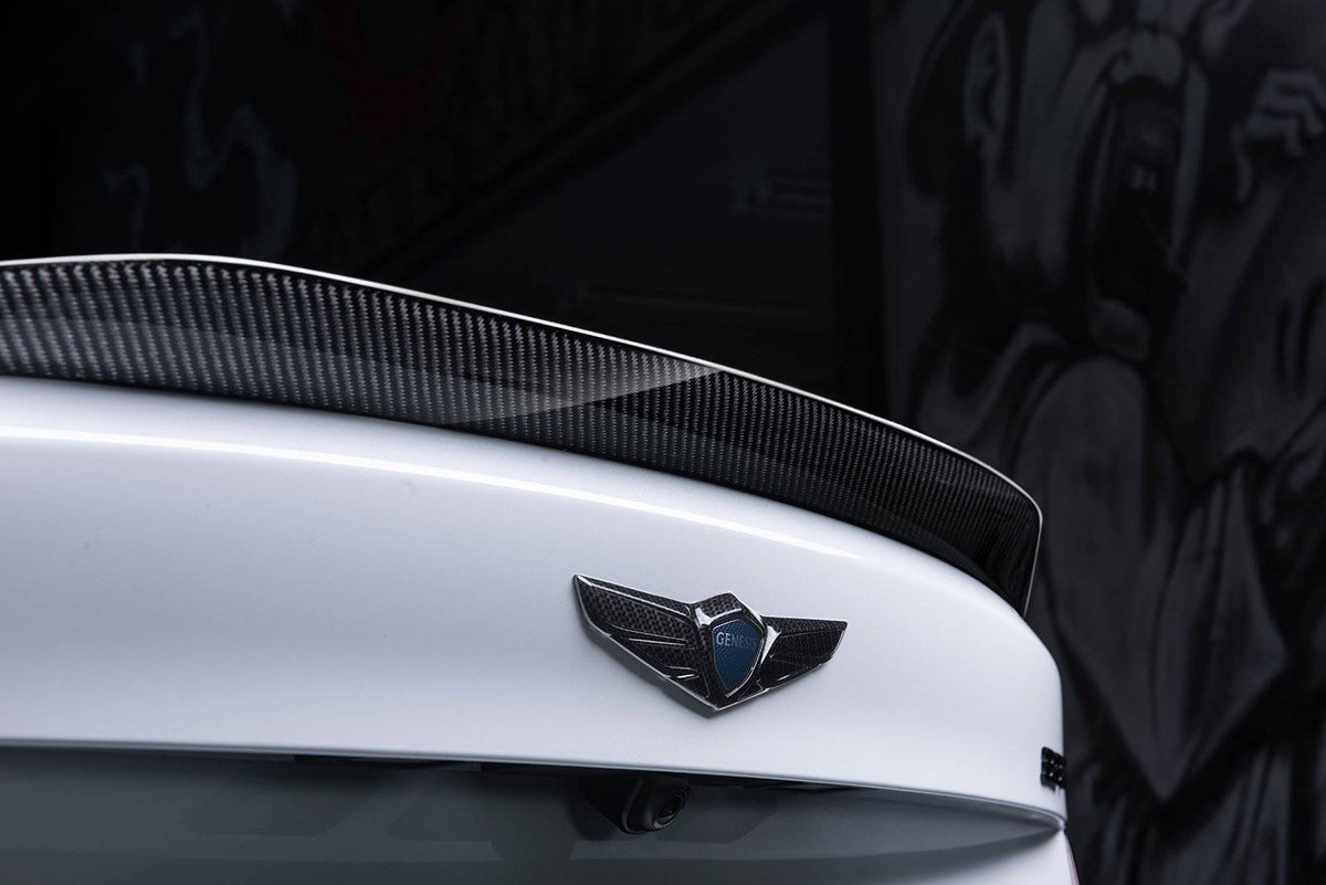 Genesis G70 Carbon Fiber Trunk Spoiler V1 2019-2021