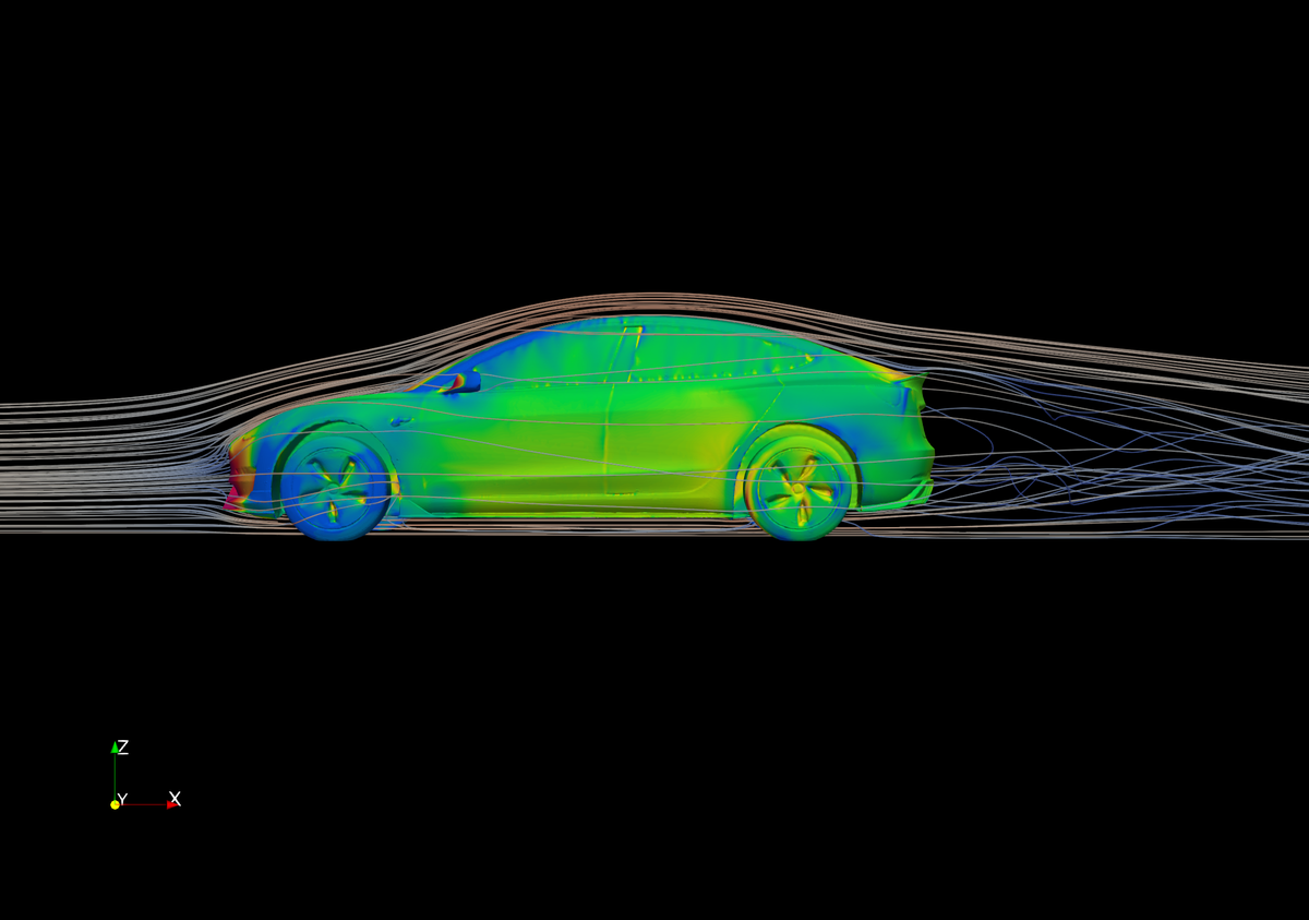 Tesla Model 3 Dry Carbon Fiber Side Skirts V1 2019-2023
