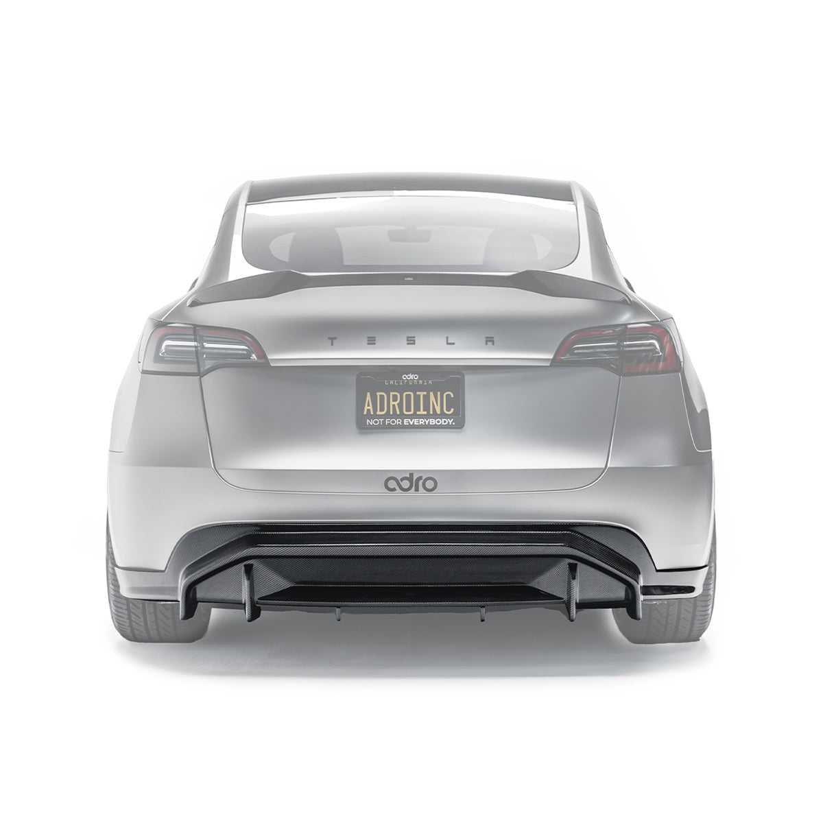 Tesla Model Y V2 Carbon Fiber Rear Diffuser 2022-2024