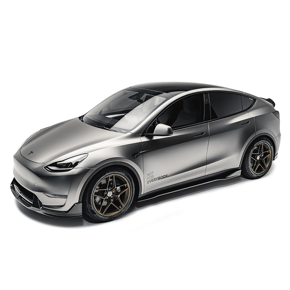 Tesla Model Y V2 Carbon Fiber Side Skirts 2022-2024