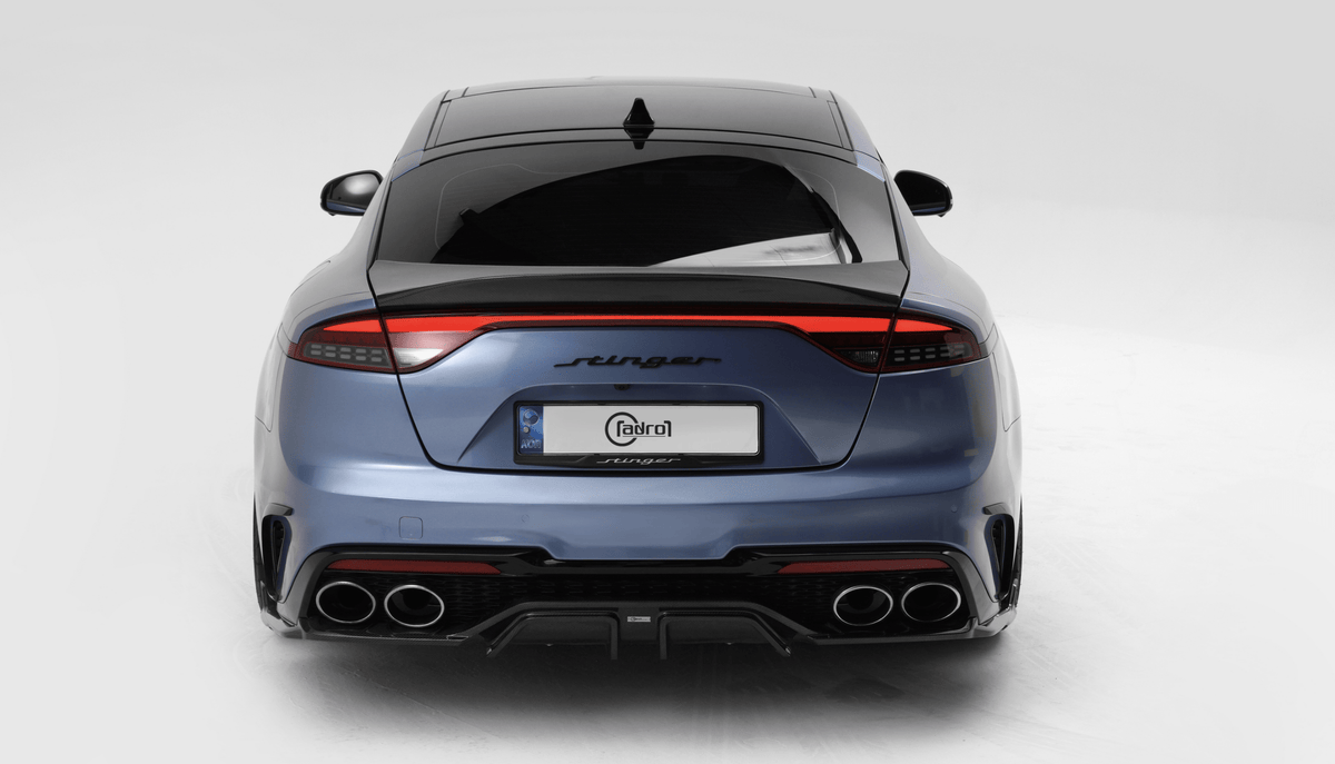 Kia Stinger Carbon Fiber Rear Diffuser Meister V3 2021-2023