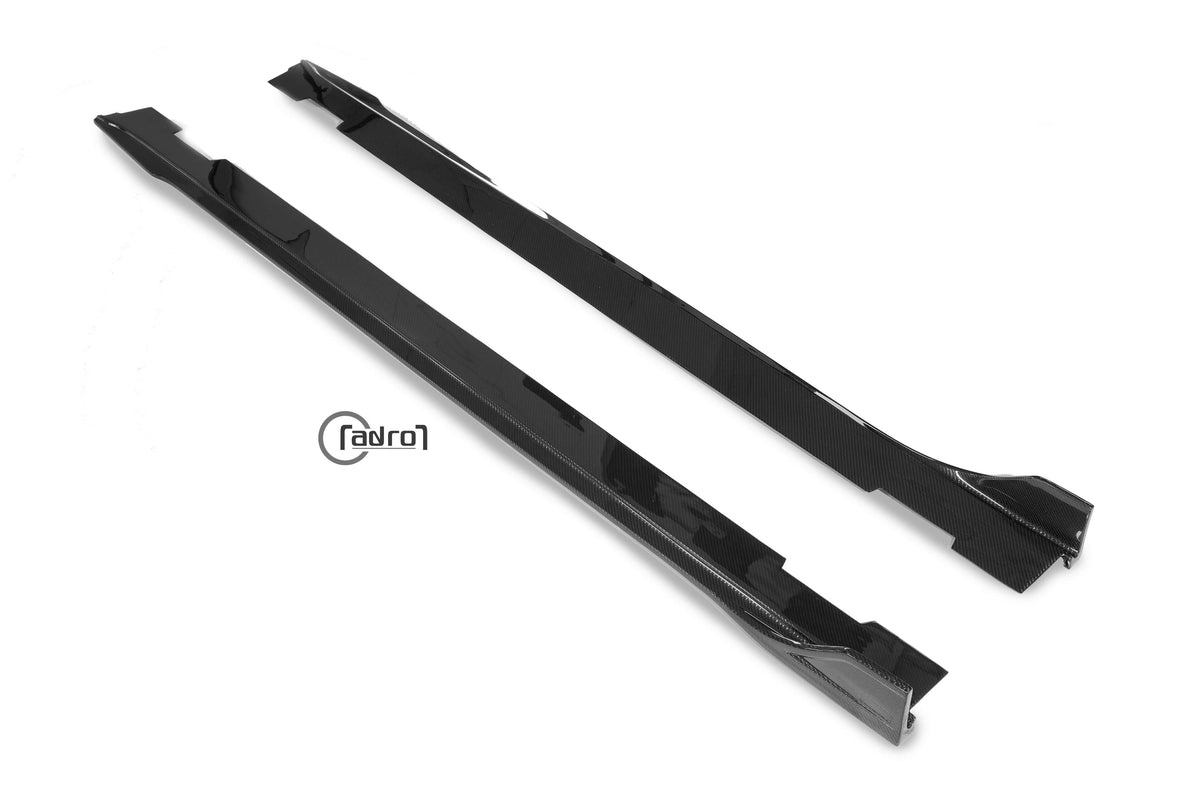 Kia Stinger Carbon Fiber Side Skirts V2 2018+