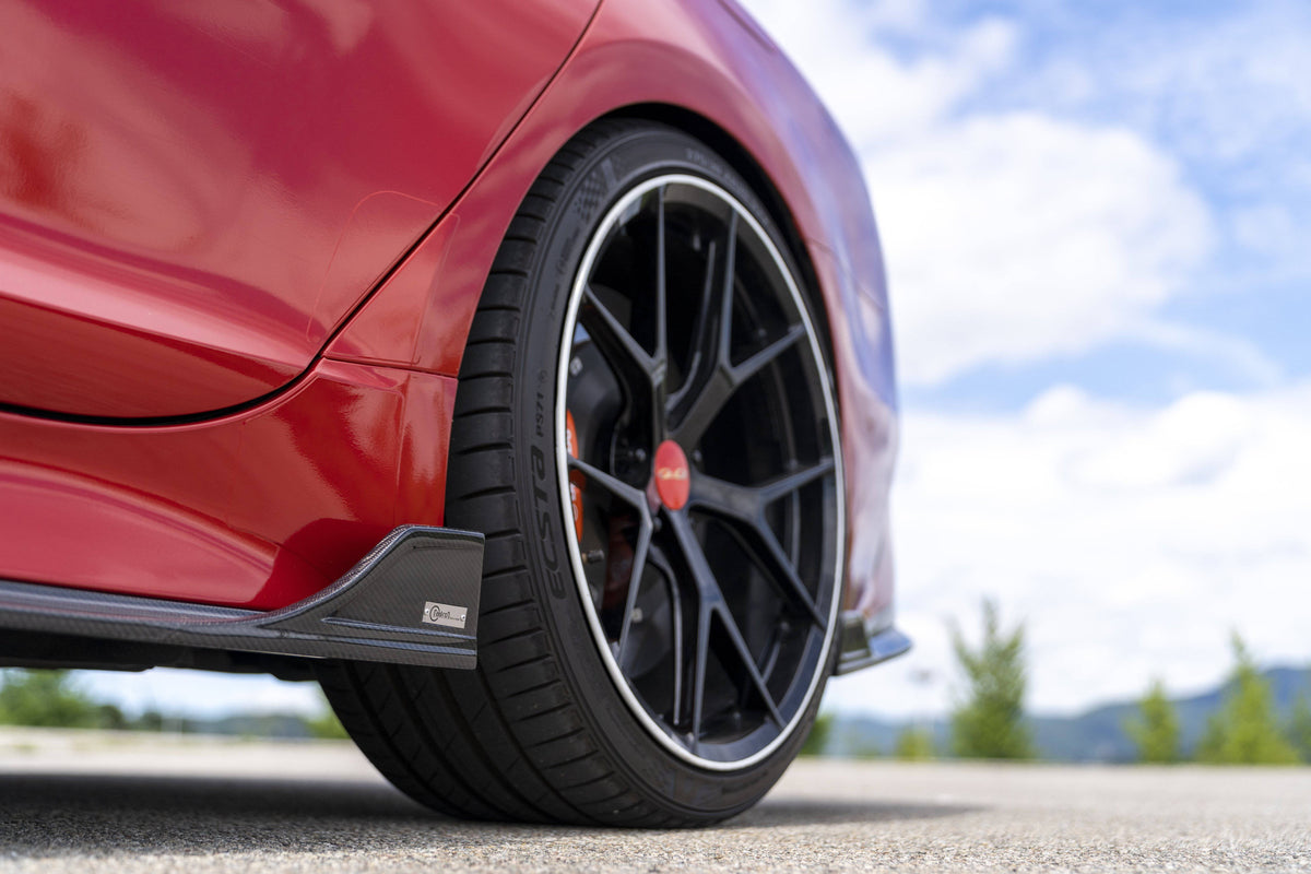 Kia Stinger Carbon Fiber Side Skirts V2 2018+