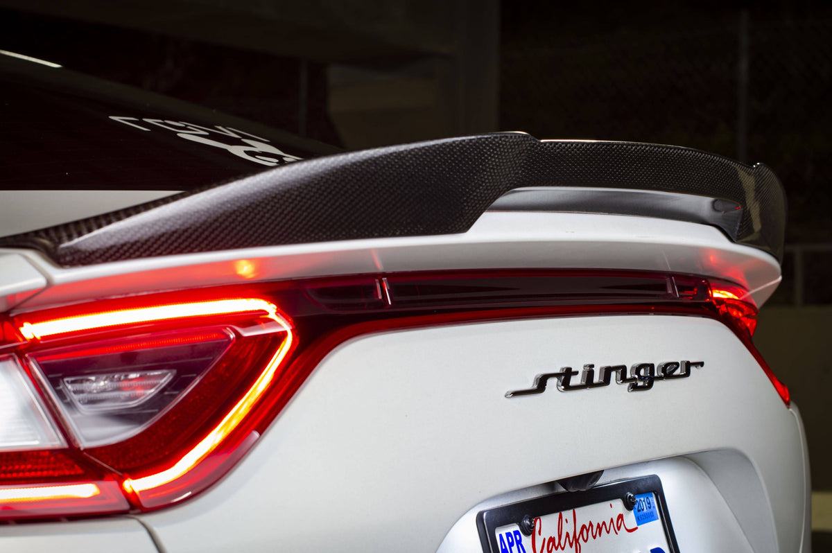 Kia Stinger Carbon Fiber Trunk Spoiler V1 2018+