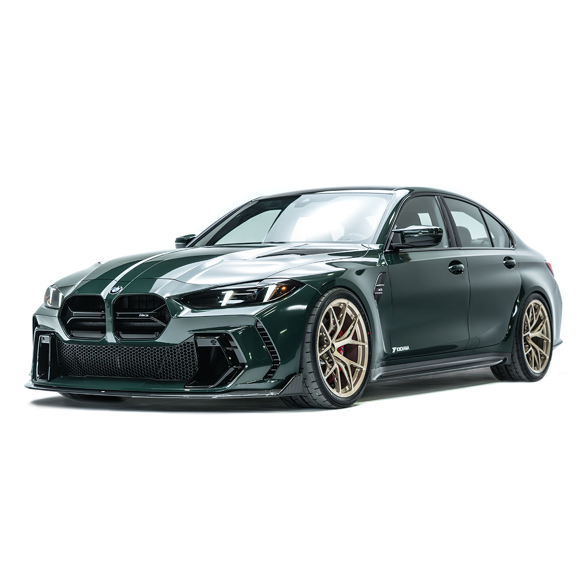 BMW G80 G81 M3 / G82 G83 M4 Dry Carbon Fiber Front Lip for Adro Front Bumper V2 2020+
