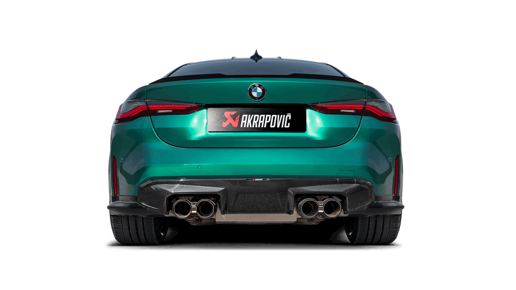 Akrapovic BMW G8X M3/M4 Gloss Carbon Diffuser