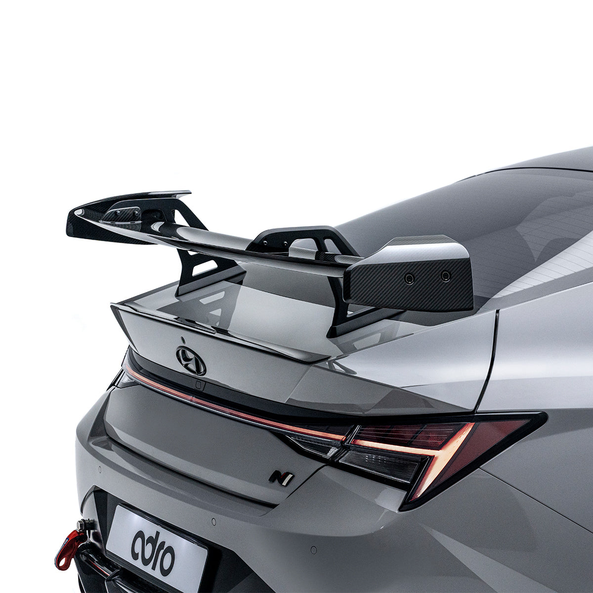 Carbon Fiber AT-R1 Swan Neck GT Wing for Hyundai i30N Sedan / Elantra N 2021+