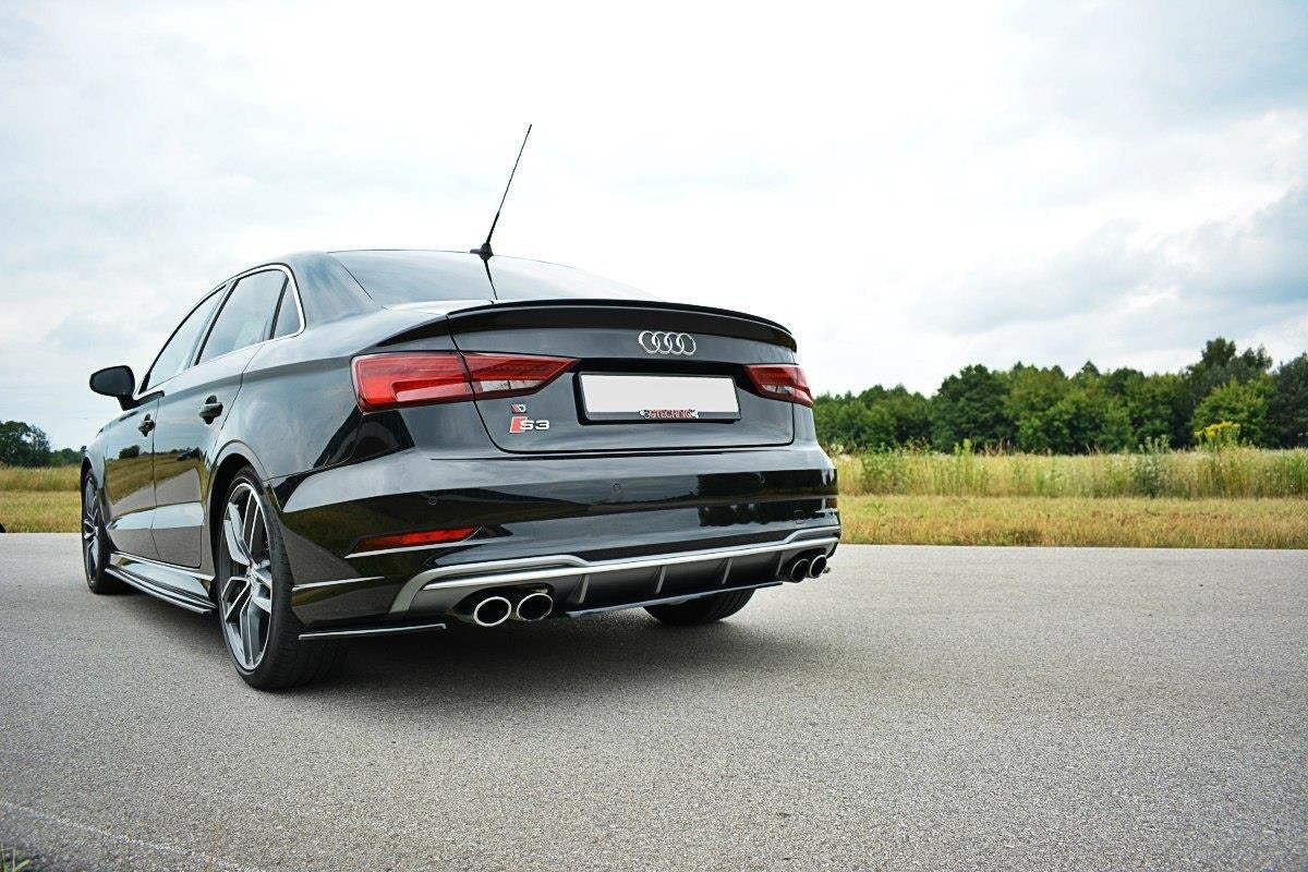 Maxton Design Audi S3 Facelift Central Rear Splitter