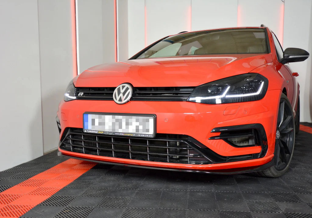 Maxton Designs Front Splitter VW Golf Mk7.5 R Ver7 (Facelift) Front Lip