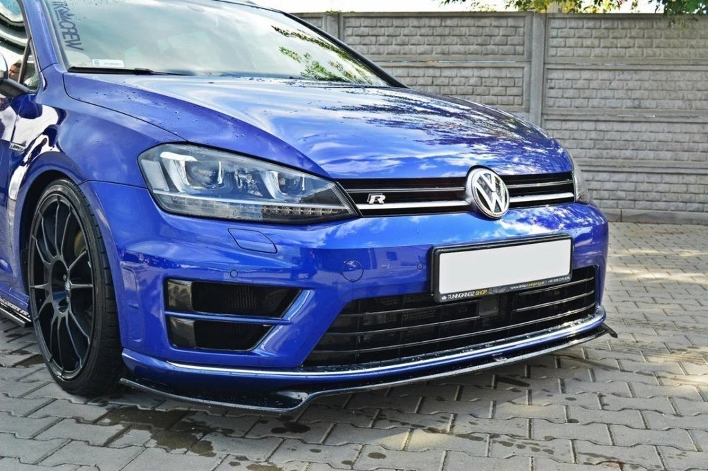 Maxton Designs Front Splitter VW Golf Mk7 R Ver2 (Prefacelift) Front Lip