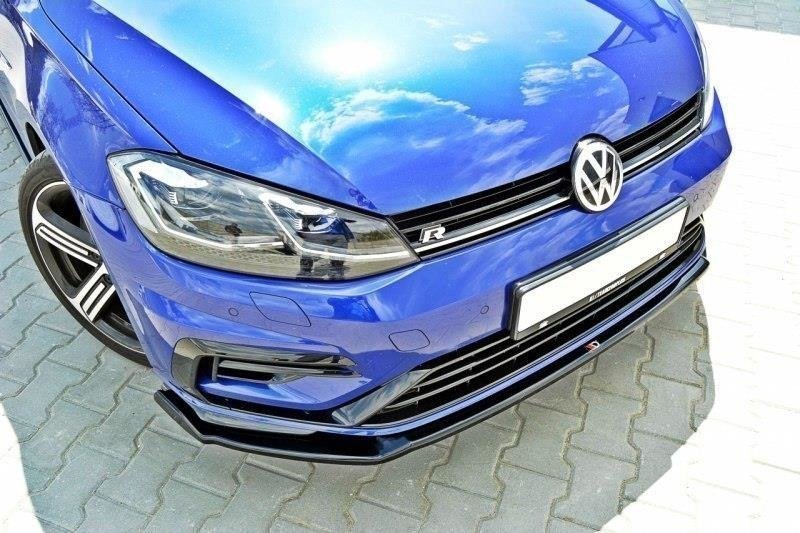 Maxton Designs Front Splitter VW Golf Mk7.5 R Ver2 (Facelift) Front Lip