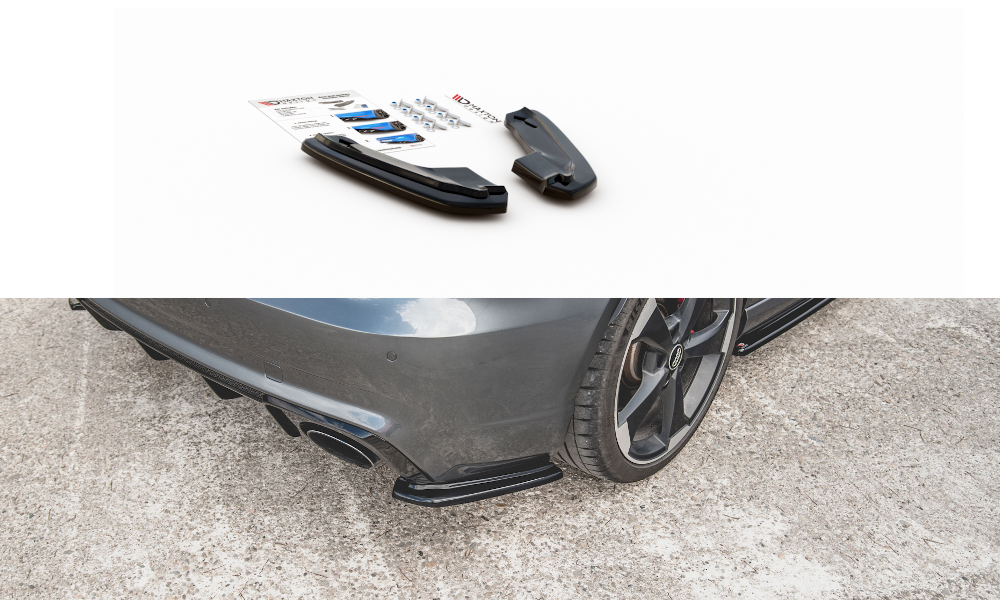 Maxton Design Rear Side Splitters Audi RS3 8V Sportback