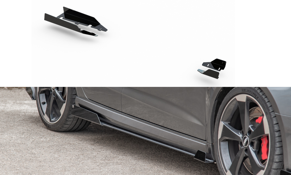 Maxton Design Racing Side Flaps Audi RS3 8V Sportback