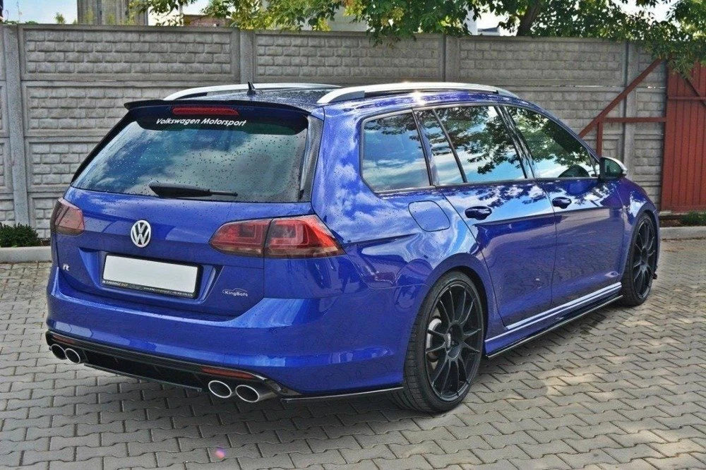 Maxton Designs VW Golf Mk7 R Wagon Central Rear Splitter