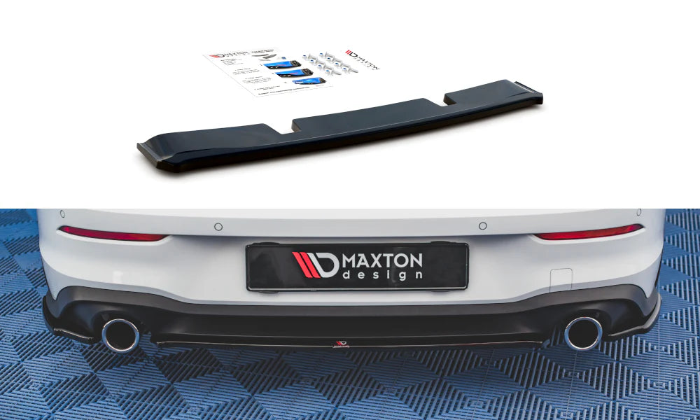 Maxton Designs Central Rear Splitter VW Golf Mk8 GTI