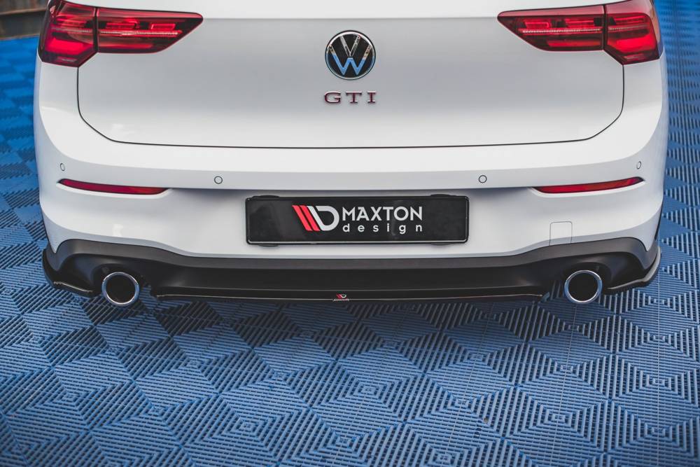 Maxton Designs Central Rear Splitter VW Golf Mk8 GTI